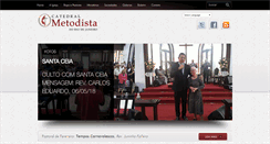 Desktop Screenshot of catedralmetodista.org.br
